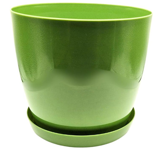 X0028KA337x1, Please pack as singe unit 20cm green glossy with saucer