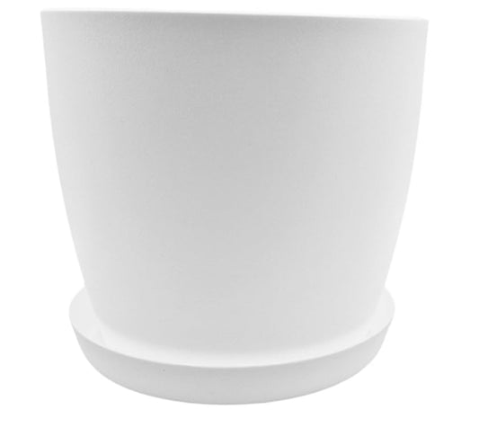 X0028KD2MVx1, Please pack as singe unit 20cm white matt with saucer - NOT Glossy -Matt please