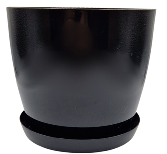 X0028KGJHVx1, Please pack as singe unit 20cm black glossy with saucer