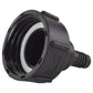 IBC 2" S60X6 Thread Valve with S60X6 to 3/4" Hose Tail