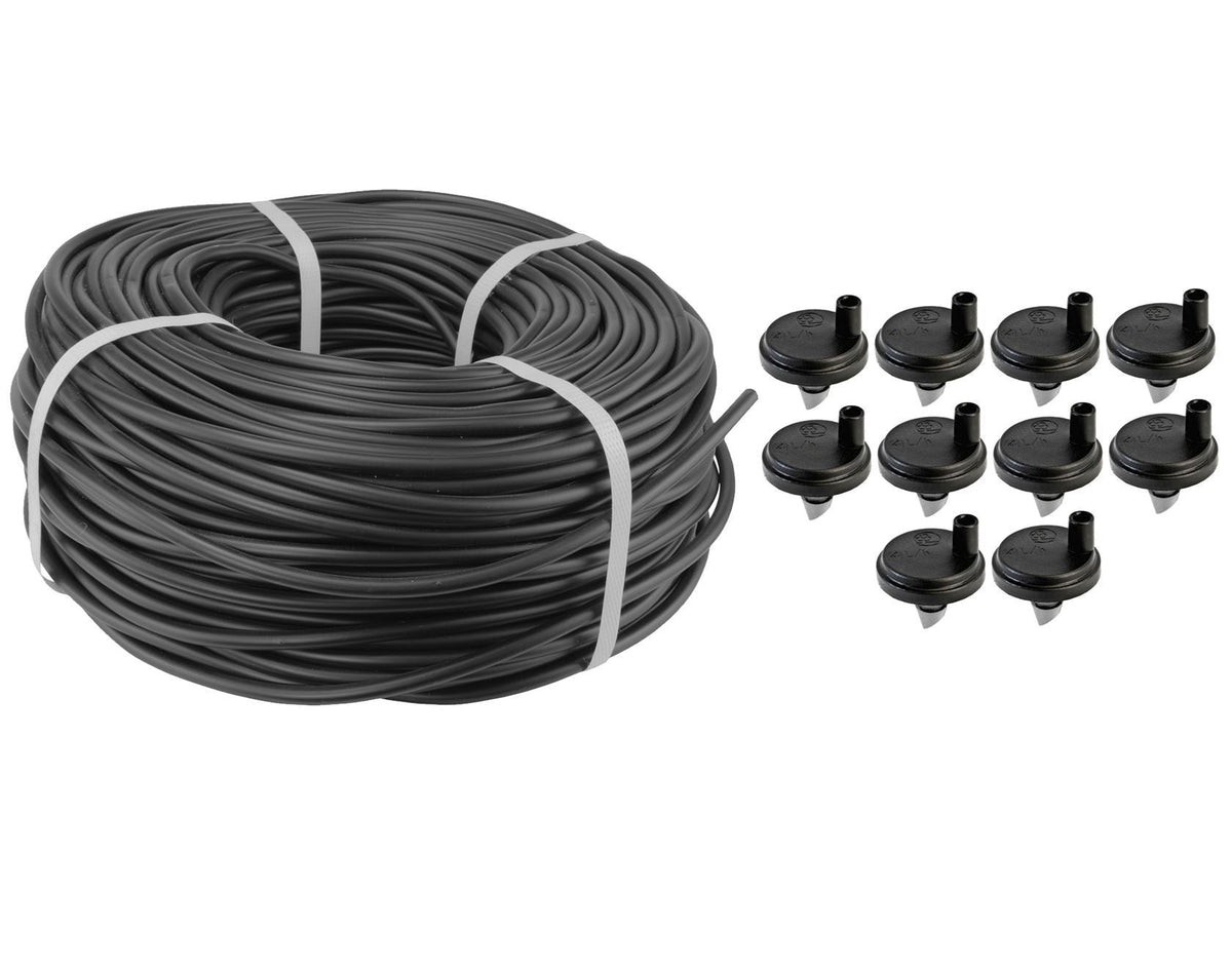 Micro Irrigation Pipe 4mm/7mm with Agri-Drip 4L/HR Drippers