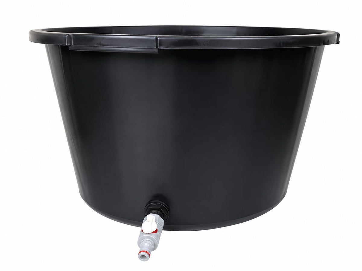 65L Round Tub with Drain Valve