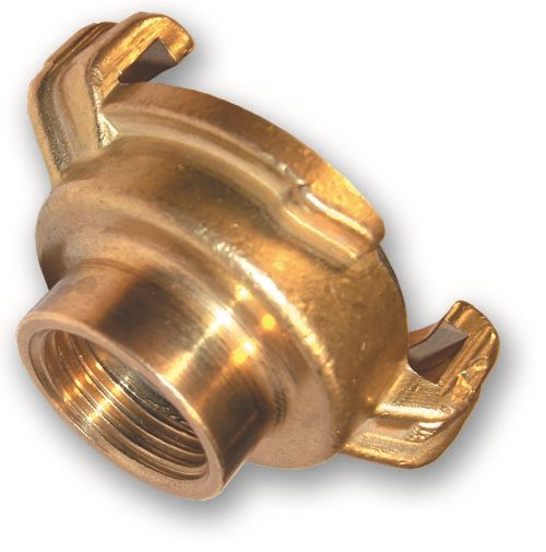Garden Double Bib Tap 1/2" BSPM + Geka Type Claw Outlet