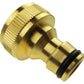 Two Way Tap Splitter Brass 3/4" BSP with Quick Connect Outlets