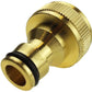 Two Way Tap Splitter Brass 3/4" BSP with Quick Connect Outlets