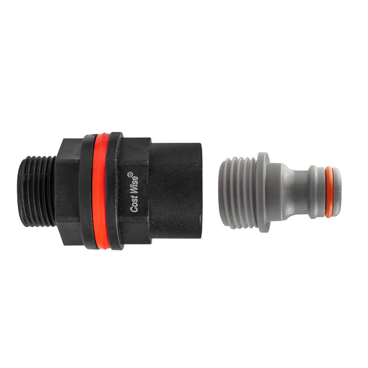 Water Butt Kit ½” BSPM-F with Male Quick Connector
