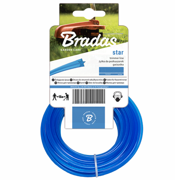 Trimmer Line - Star ZTG2715K 2.7mm 15 metres x1