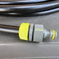 15m LDPE Pipe with Hose Connector and Bung