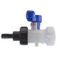 IBC 2" S60X6 Thread Valve with S60X6 to 1/2" Hose Tail