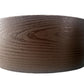 Lawn Edging Heavy Duty Wood Effect 78mm High, 2.8mm Thick, 10 Metre Roll