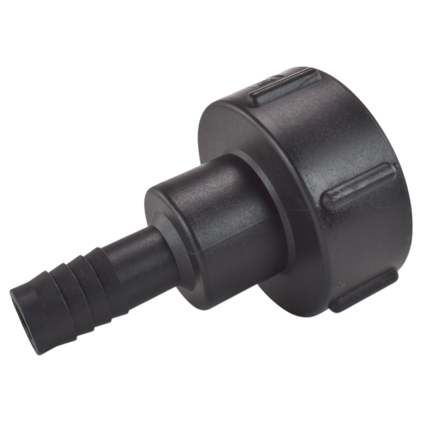 IBC 2" S60X6 Thread Valve with S60X6 to 3/4" Hose Tail