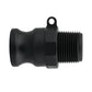 Stainless Steel Ball Valve 4" BSP + 100mm Barb + Camlock Type F