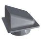 External Graphite Louvre Vent KRD/100G fi100mm