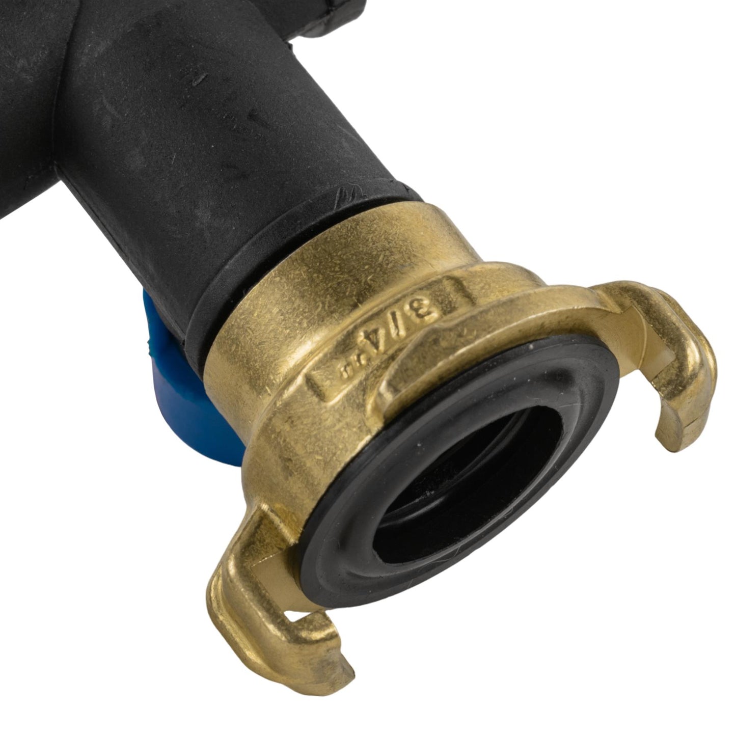 Garden Double Bib Tap 1/2" BSPM + Geka Type Claw Outlet