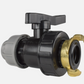 25mm MDPE Valve + Geka Type Claw Outlet