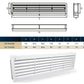 Door Louvre Vent KD 70mm—450mm
