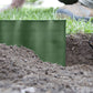 Wavy Plastic Garden Lawn Edging, H=10CM, L=9M, Green