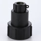 Swivel IBC Extender + Valve + 20mm MDPE Straight
