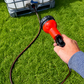 IBC Flexi Connection Kit Black Hose with Black Orange Multi-Sprayer