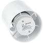 Euro 1 In Line Bathroom Fan 100mm