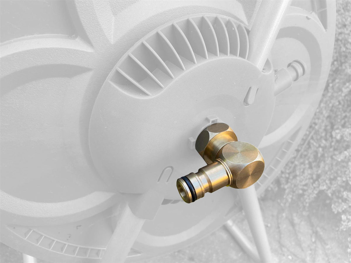Brass 90 Degree Bend Connector Quick Connect with Female Hose Connector Kit