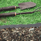 Wavy Plastic Garden Lawn Edging, H=15CM, L=9M, Gray