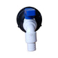 IBC 2” S60X6 Cap with White Blue Plastic Tap