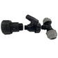 Swivel IBC Extender + Valve + MDPE 32mm Tee