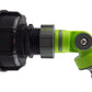 IBC 2” S60X6 Cap with Adjustable Tap Connector Lime