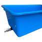 Blue Dog Bath with Drain Valve (WL)