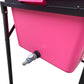 Pink Dog Bath with Drain Valve (WL) and Stand