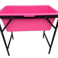 Pink Dog Bath with Drain Valve (WL) and Stand