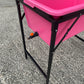 Pink Dog Bath with Drain Valve (Black) and Stand