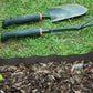 Wavy Plastic Garden Lawn Edging, H=25CM, L=9M, Gray