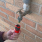 Cost Wise Click and Lock Hose Connector 1/2" Orange
