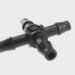 Antelco Micro Cross Connector 4.5mm Barb