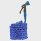 Expanding Trick Hose 5m - 15m Blue