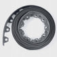Lawn Border Set, Easy Border 40mm Gray 10m with Pegs