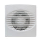 Through Wall Ventilation Kit RICO Timer and Humidistat Fan with Graphite External Vent
