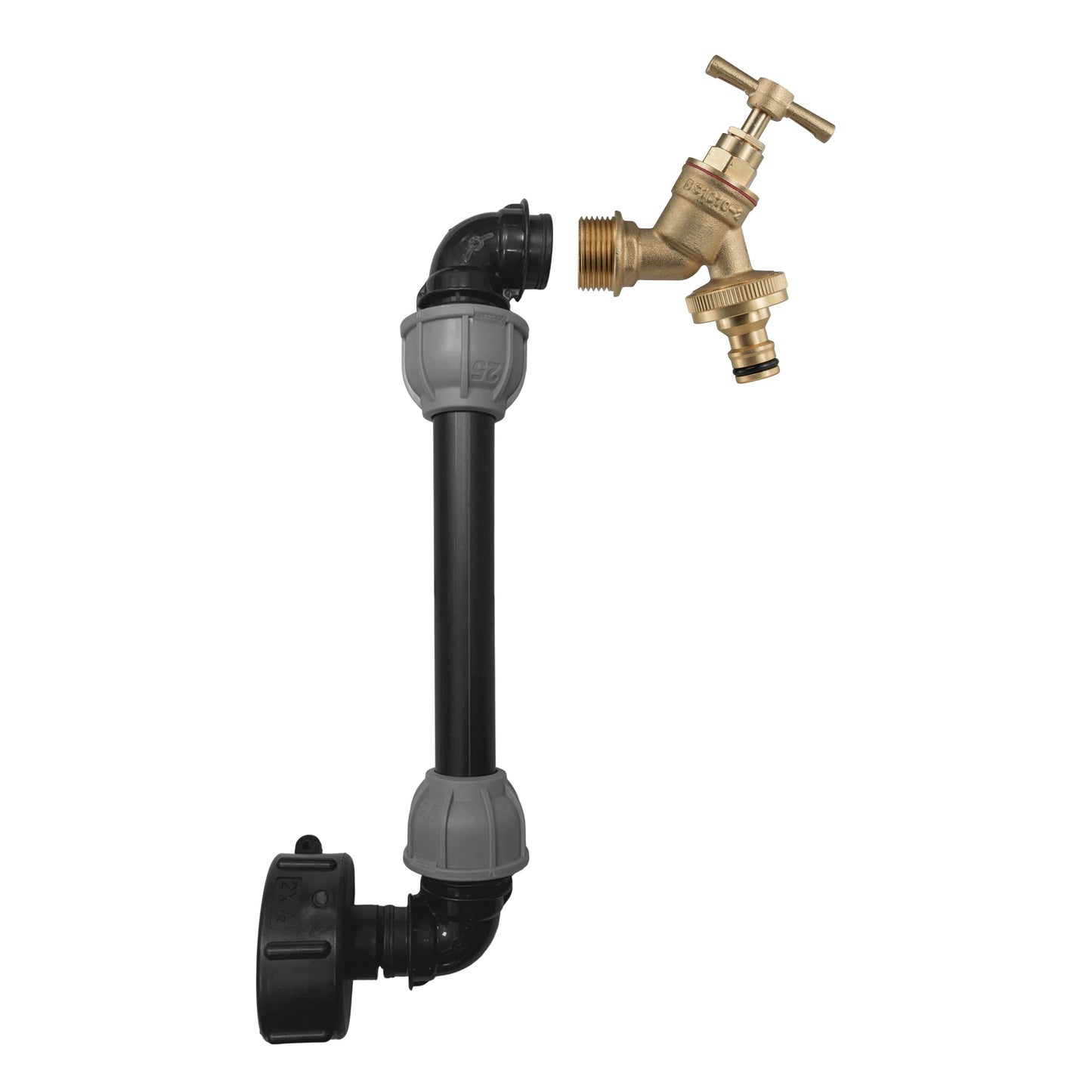 IBC 25cm Riser Tap Connection Kit