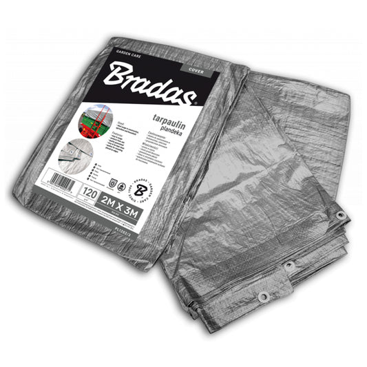 Silver M-Grade Tarpaulin 2m x 3m