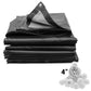 Black/Silver L-Grade Tarpaulin with 20 x 4" Bungee Balls (White)
