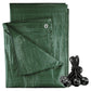 Green M-Grade Tarpaulin with 10 x 4" Bungee Balls (Black)