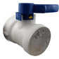 IBC 2” S60X6 Valve with IBC S60X6 - 1” Camlock Fitting and 1” Type C Camlock