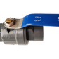PP 1/2" BSPF Stopcock with Stainless Steel Ball Valve and Handle
