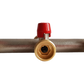 Three Way Tap Splitter Brass 3/4" BSP