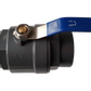 PP 1.5" BSPF Stopcock with Stainless Steel Ball Valve and Handle