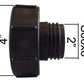 IBC Tank Adapter S100X8 Female - S60X6 Male