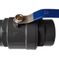 PP 2" BSPF Stopcock with Stainless Steel Ball Valve and Handle