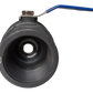 PP 1.5" BSPF Stopcock with Stainless Steel Ball Valve and Handle